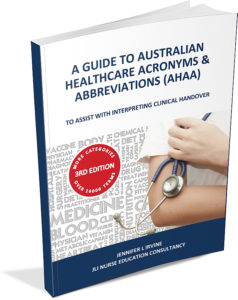 AHAA 3rd Edition - A Guide To Australian Healthcare Acronyms And abbreviations
